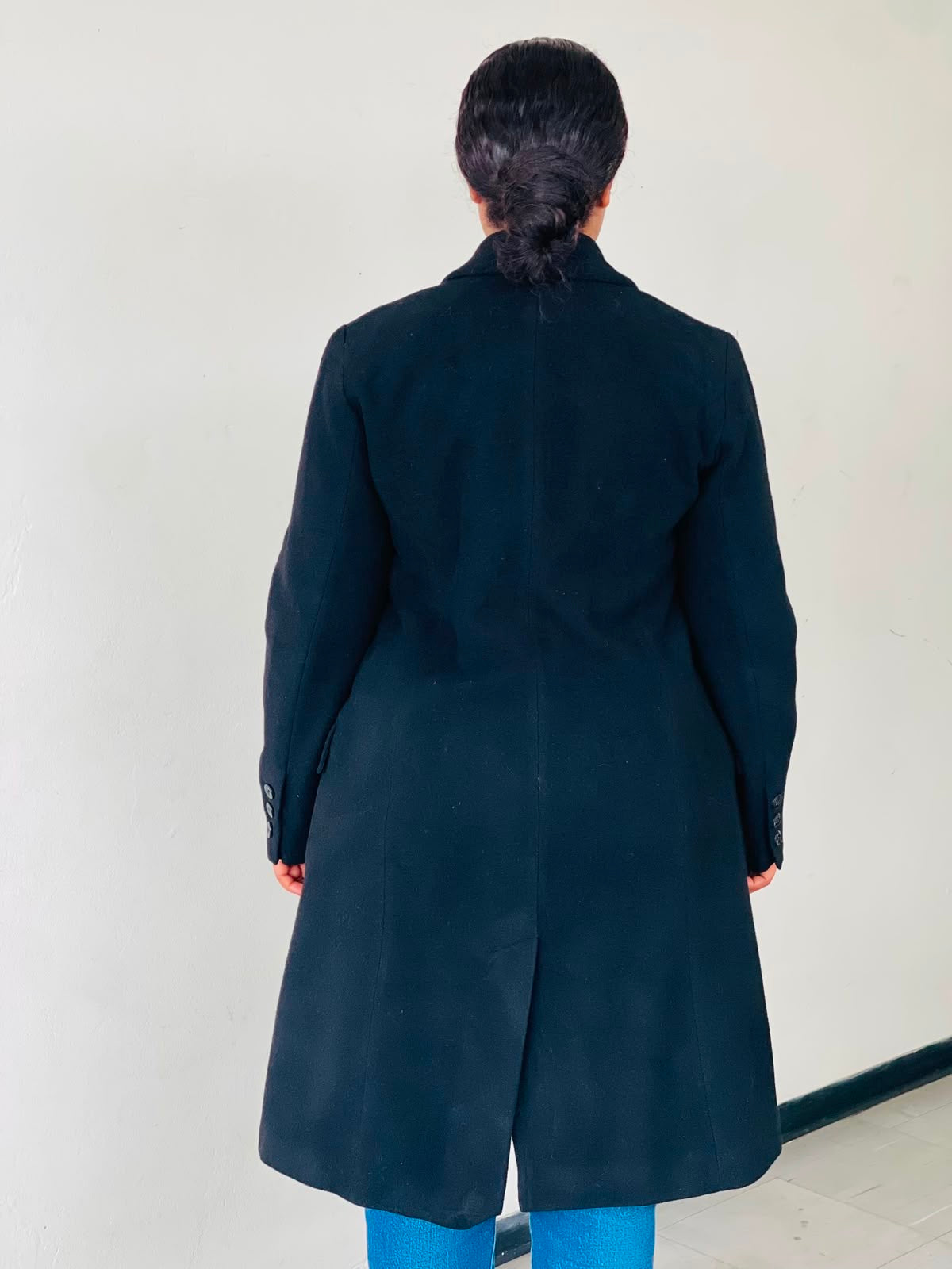 Black Essential Coat