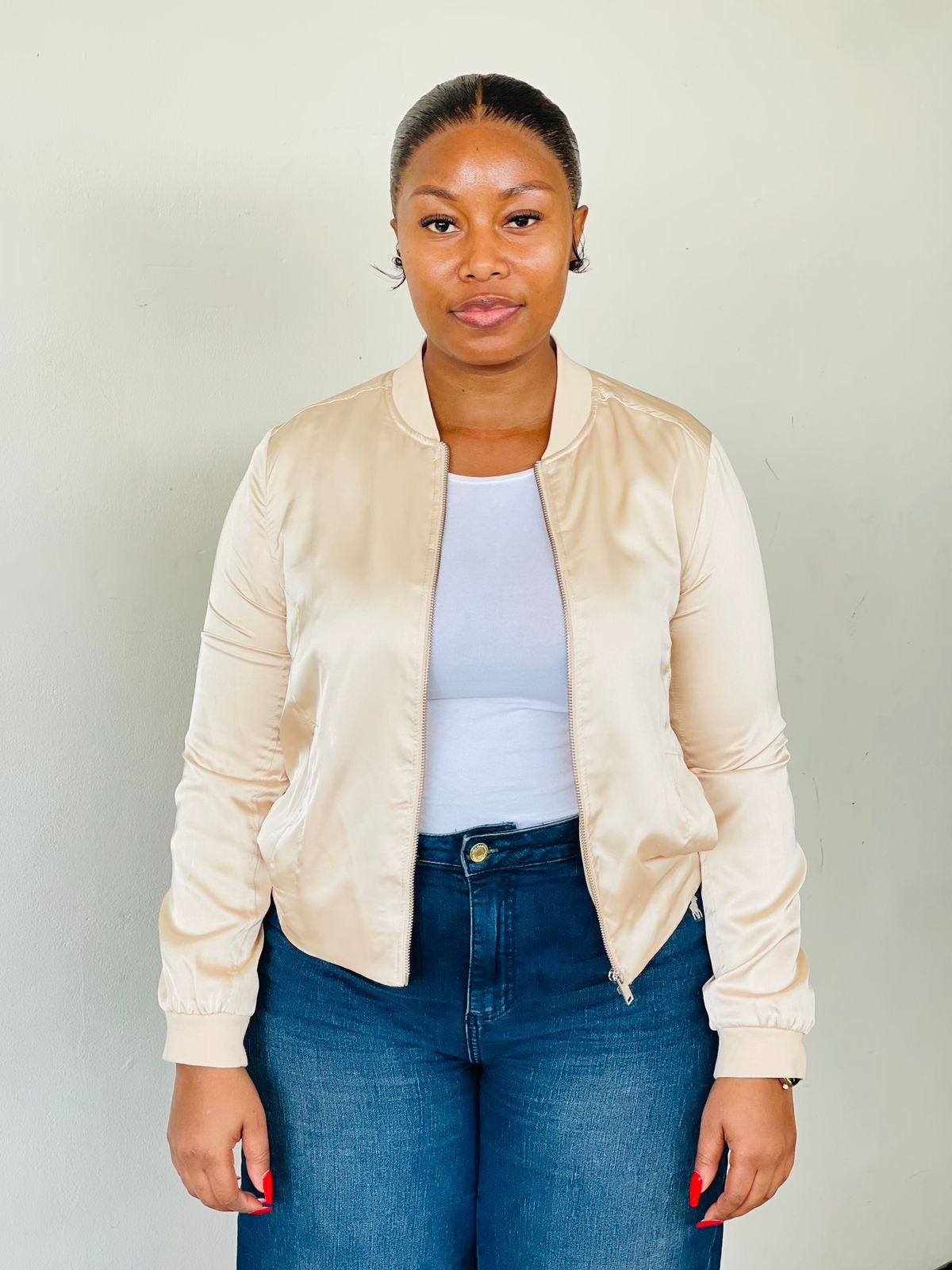 Cream Lightweight Jacket