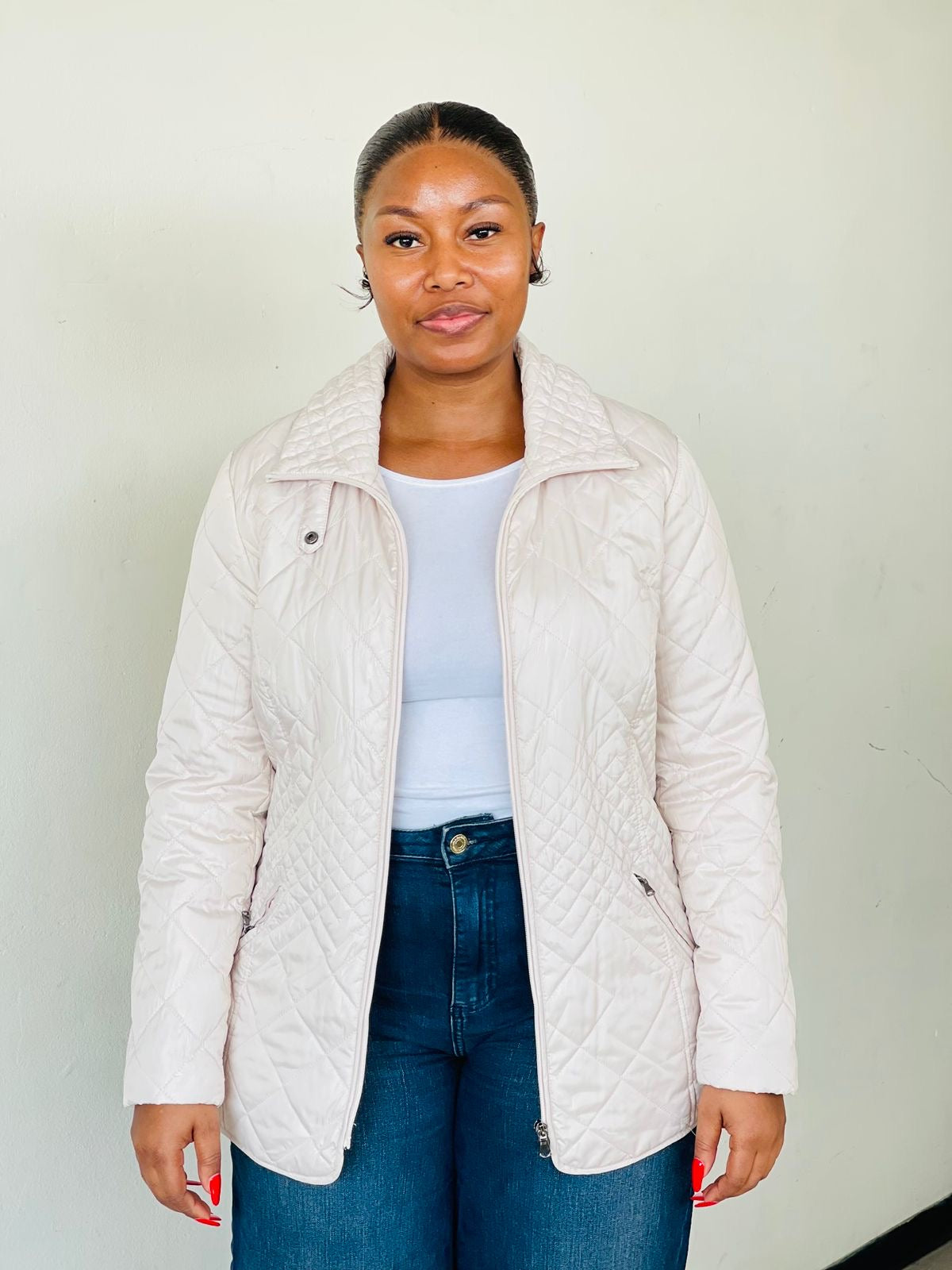 Off-White Textured Jacket