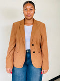 Tan Tailored Blazer