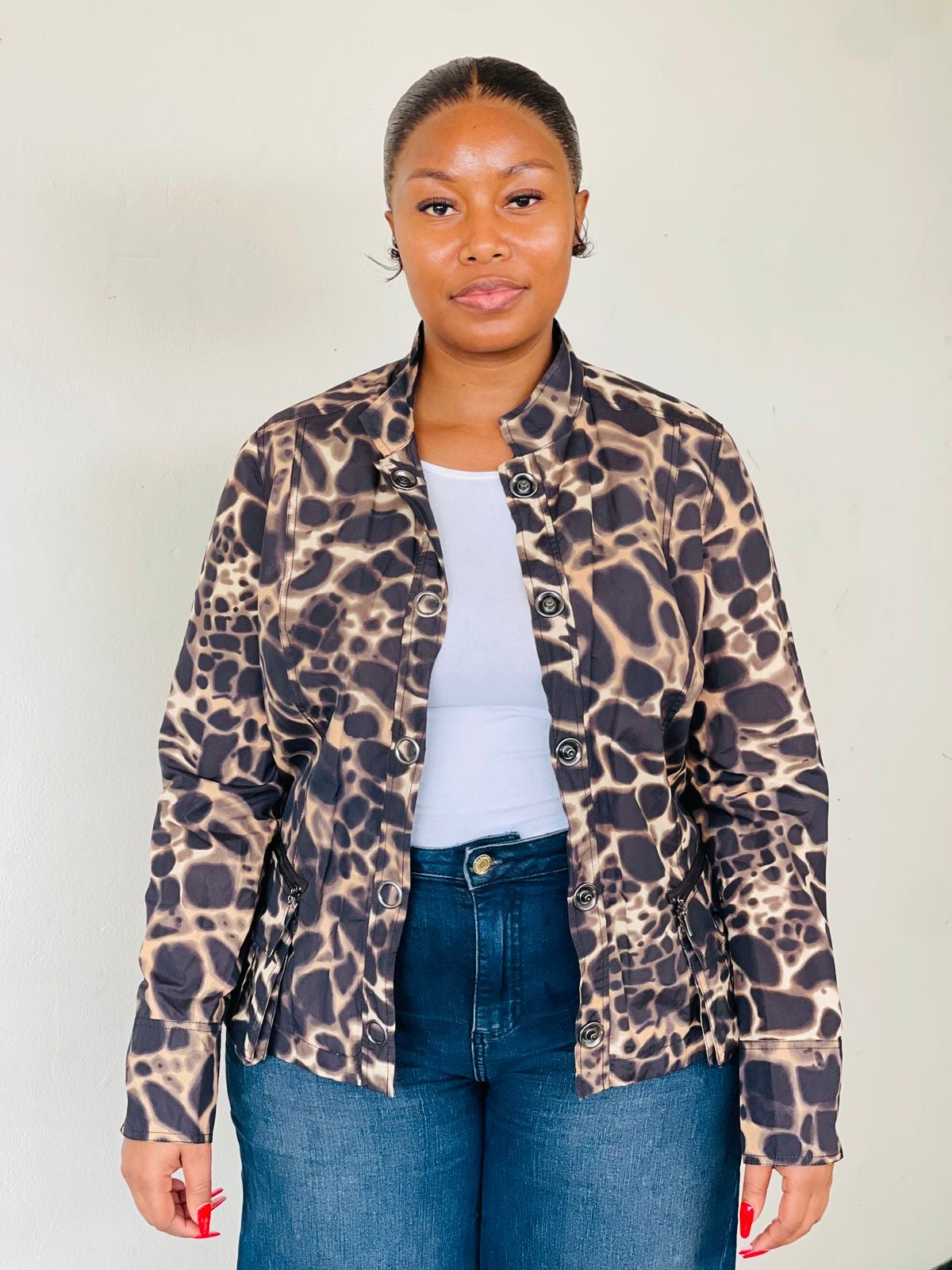 Leopard Print Jacket