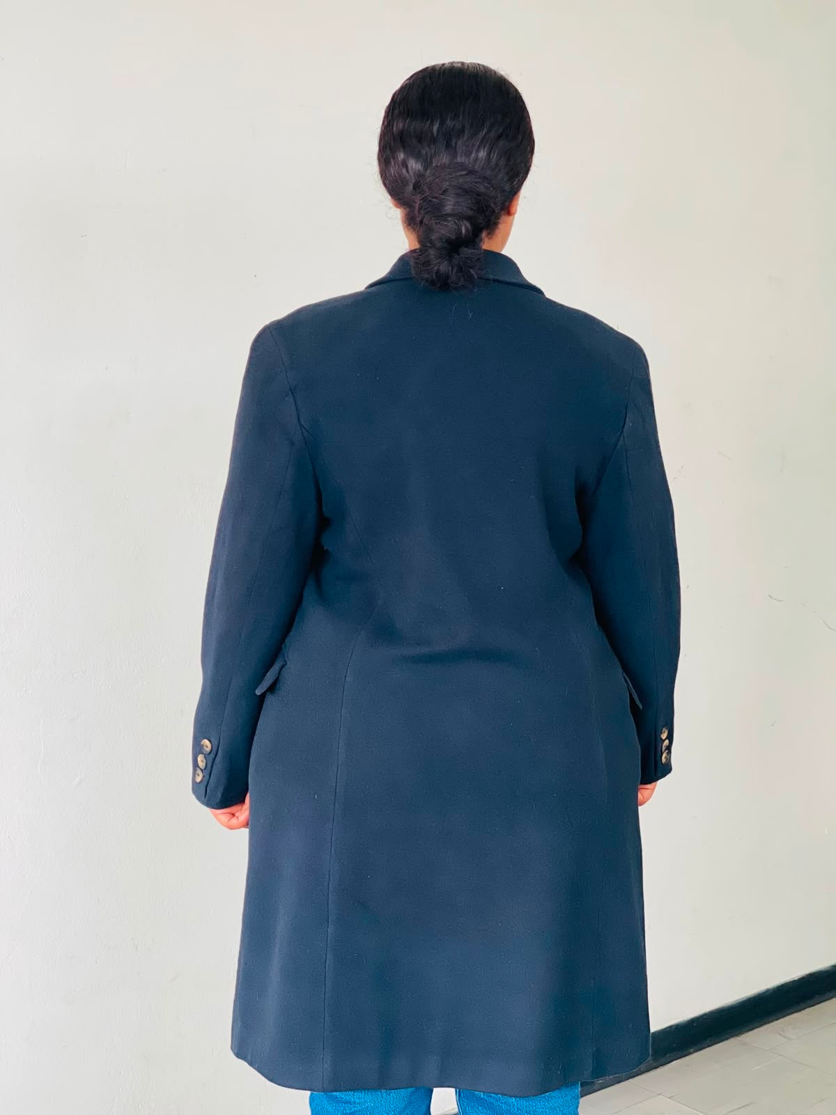 Black Casual Coat